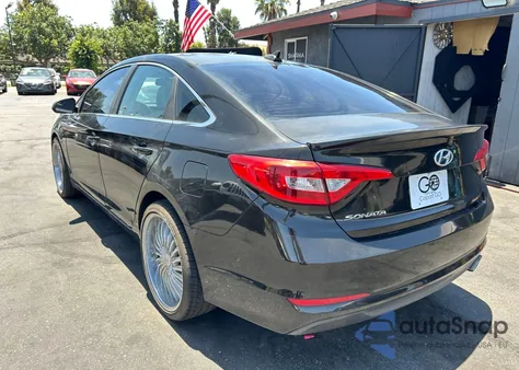 2017 Hyundai Sonata Se из США, поврежденный, VIN 5NPE24AF9HH475302